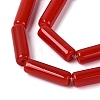 Opaque Solid Color Glass Beads Strands X-GLAA-N070-01A-C01-3