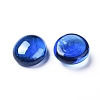 Transparent Flat Back Glass Cabochons LS-GLAA-WH0015-30F-1