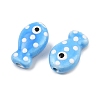 Handmade Porcelain Beads X-PORC-B009-03I-2