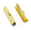 Brass Ribbon Crimp Ends KK-A143-36C4-RS-2