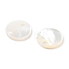 Natural White/Black Shell Carved Pendants SSHEL-D084-01A-2