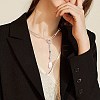 Lariat Necklaces NJEW-PH01399-02-5