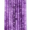Imitation Jade Crackle Glass Beads Strands GLAA-N068-01A-A10-2