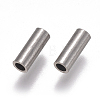 Non-Tarnish 304 Stainless Steel Tube Beads LS-STAS-F224-01P-C-2