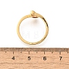 Brass Cuff Rings for Women RJEW-U044-E-5