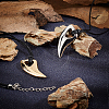 DIY 3D Fangtooth Shape Pendant Necklace Making Kit DIY-DC0001-67-5