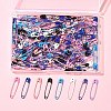 200Pcs 8 Colors Iron Safety Pins FIND-FS0002-78-7