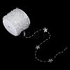 Iridescent Acrylic Starfish Beaded Trim DIY-WH0671-519-8