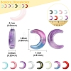 20Pcs Gradient Color Handmade Lampwork Beads LAMP-FS0001-18C-4