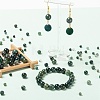 340Pcs 4 Style Natural Moss Agate Beads G-LS0001-41-6