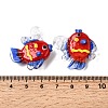 Handmade Lampwork Pendants LAMP-B035-01B-07-3