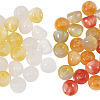 30Pcs 3 Colors Resin UV Reactive Beads RESI-TA0005-67A-2