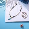 Stretch Bracelets and Pendant Necklace Jewelry Sets SJEW-SZ0001-002-3