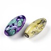 Baking Paint Glass Beads DGLA-S115-22x10-MS-2