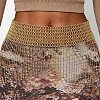 Summer Beach Plastic Mesh Tassel Skirt Body Chains for Sexy Bikini WG0979A-01-5