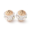 Handmade Resin Indonesia Round Beads IPDL-P005-22KCG-02-1