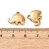 304 Stainless Steel Charms SA-D002-03G-2
