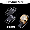 C-Shaped Acrylic Watch Display Stands BDIS-CN0001-01-2