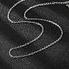 Non-Tarnish 304 Stainless Steel Necklaces NJEW-E080-13P-01-3