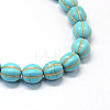 Synthetic Turquoise Gemstone Bead Strands X-TURQ-S282-20-2