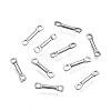 Tarnish Resistant 304 Stainless Steel Link Connectors STAS-S117-019A-1