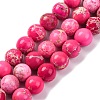 Dyed Natural Regalite/Imperial Jasper/Sea Sediment Jasper Beads Strands X-G-B124-C03-02-1