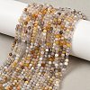 Natural Botswana Agate Beads Strands G-A129-3mm-18-2