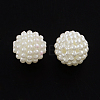 Acrylic Imitation Pearl Beads LS-MACR-R553-12mm-04-1