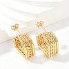 201 Stainless Steel Stud Earrings EJEW-Q026-21G-A-5