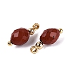 Natural Red Jasper Pendants GG-N004-02G-04-2