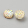 Transparent Resin Cabochons RESI-WH0038-47E-2