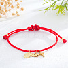 Brass Constellation Cross Charm Bracelets IC8656-1-1