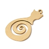 304 Stainless Steel Pendants STAS-H247-13G-2