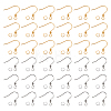 Unicraftale 200Pcs 2 Style 304 Stainless Steel Earring Hooks DIY-UN0003-80-1