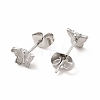304 Stainless Steel Butterfly Stud Earrings for Women EJEW-C004-11P-2
