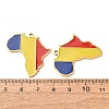 304 Stainless Steel & Enamel Pendants SA-CBA6ECE-01G-G01-2