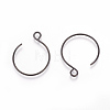 304 Stainless Steel Earring Hooks STAS-L216-02A-B-1