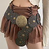 Vintage PU Leather Hollow Corset Belts with Disc Alloy Clasps AJEW-WH20070-089A-4