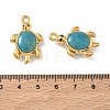 304 Stainless Steel Enamel Pendants STAS-L316-22G-03-3