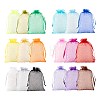 90Pcs 18 Style Organza Bags Jewellery Storage Pouches Wedding Favor Party Mesh Drawstring Gift OP-LS0001-05-1
