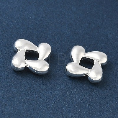Brass European Beads KK-CBAFC6C-04S-1