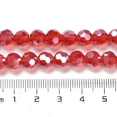 Transparent Glass Beads EGLA-A035-T8mm-B01-1