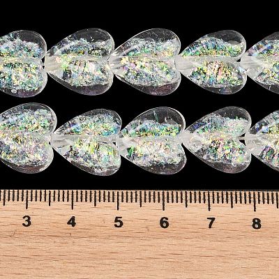 Handmade Foil Glass Beads DICH-C001-01A-1
