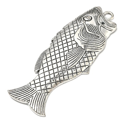 Tibetan Style Alloy Big Pendants FIND-D037-06AS-1