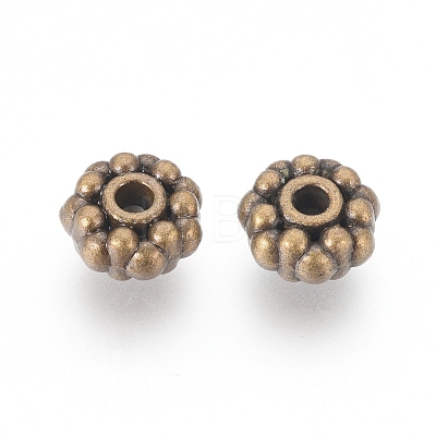 Tibetan Style Alloy Spacer Beads MLF0358Y-NF-1