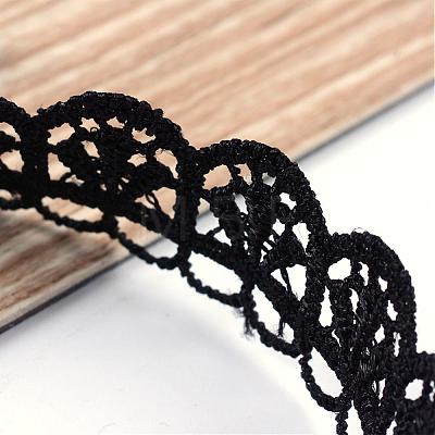 Gothic Style Vintage Lace Choker Necklaces NJEW-Q291-02-1