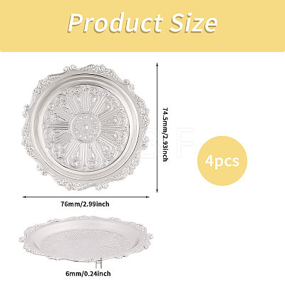 Iron Jewelry Display Plates AJEW-WH0410-259B-02-1