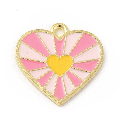 Alloy Enamel Pendants ENAM-B051-01G-03-1