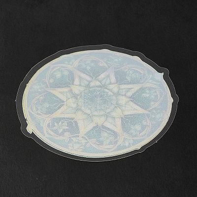 Mandala PET Round Self Adhesive Decorative Stickers DIY-K069-02E-1