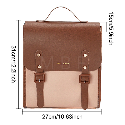 DIY PU Leather Sew on Backpack Kits DIY-WH0297-23A-1